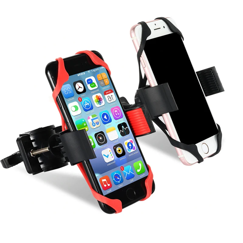 Держатель для телефона Zacro MTB велосипеда мотоцикла с силиконовой опорой Iphone Samsung