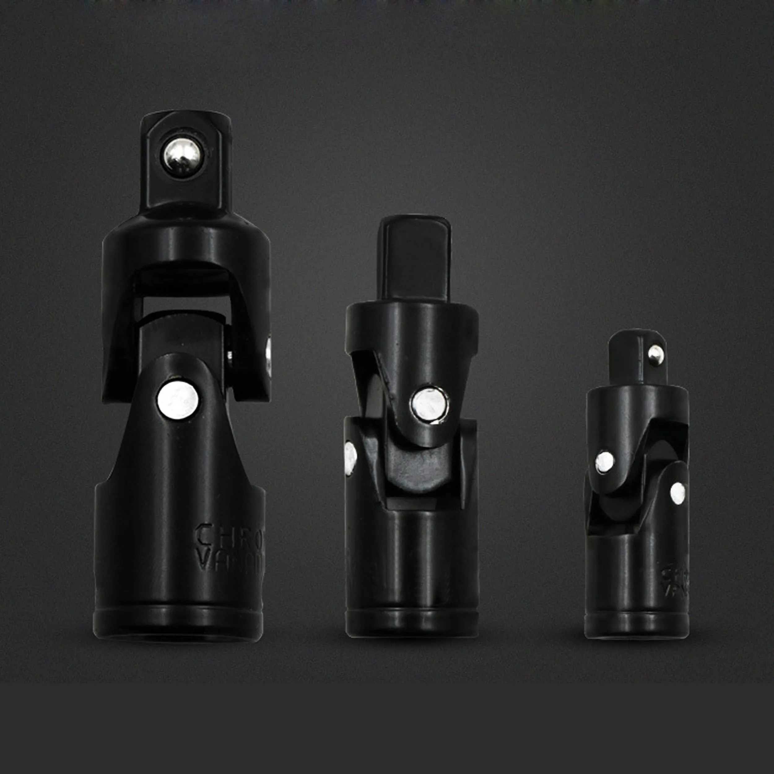 Conjunto de Ferramentas Acessórios Soquete Comum Universal Pçs Preto Automotivo Mão Ratchets 3 9 Peças e acessórios RV