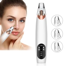 Средство для удаления угрей, ухода за кожей, вакуумное удаление пор, прыщей, вакуумный инструмент для всасывания лица, Алмазная дермабразия, машина для очистки лица