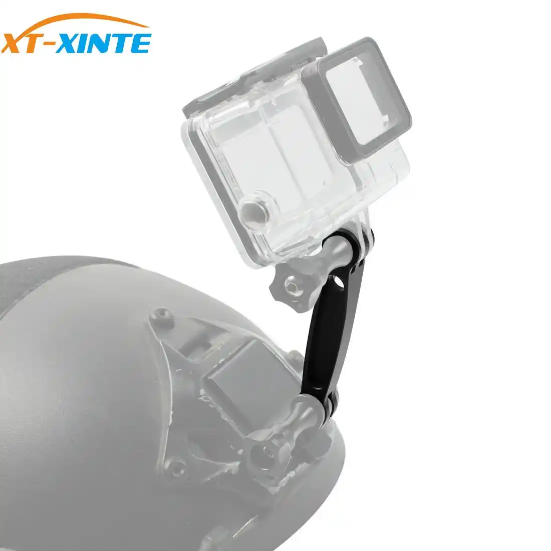 Xt Xinte Extension Mount Arm For Gopro Hero Yi Sjcam Eken Cnc Aluminum Sports Camera Connect Waterproof Case Bracket Adapter Aliexpress
