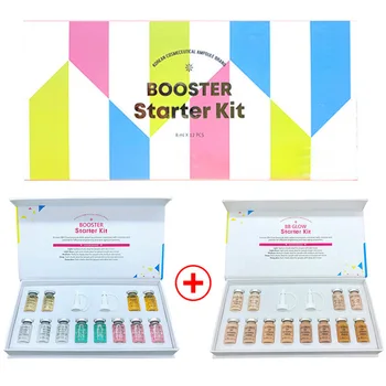 

Brand Derma white BB Creamkorean cosmetic Glow booster Serum 12pcs 8ml Ampoule foundation niacinamide/peptide effective brighten