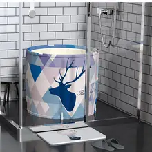 Ванна Бытовая Складная Ванна бочонок ванна для взрослых утолщение большая ванна бочонок ванна для взрослых артефакт