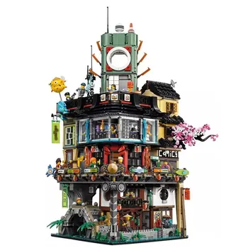 

DHL 4953pcs Ninja City series Masters of Spinjitzu Building Blocks Bricks 06066 Educational Toys Birthday Gift