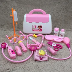 Jeu de Simulation de docteur pour enfants, 15 pièces, petits jouets éducatifs, cadeaux pour enfants 