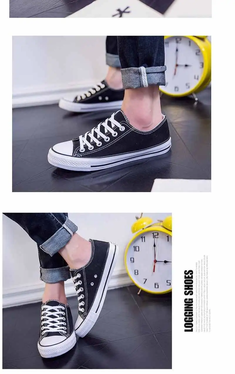 Big size 35-47 high top sneakers canvas shoes boys sneakers unisex shcool shoes men comfort sneakers man autumn shoes