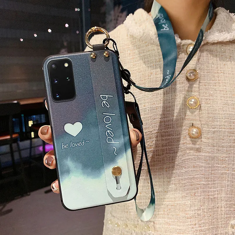 Enhanced Phone Holder Case with Wrist Strap and Lanyard - SoCouple