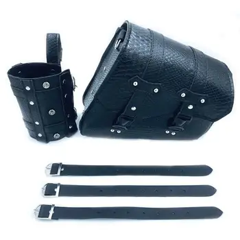 

2PCS Motorcycle Saddlebag Motorcycle Tool Bag Saddlebag Black Swing Arm Bag Motorcycle Saddle Bag