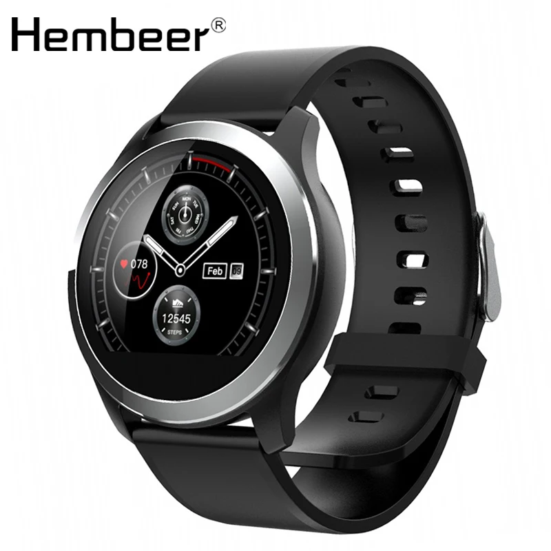 

Hembeer H03 2019 Smart Watch Men PPG + ECG IP68 Waterproof Heart Rate Blood Pressure Sport Smartwatch For Android IOS Phone