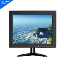 ZHIXIANDA 10 дюймов ips 1024*768 автомобильный CCTV DVR микроскоп монитор дисплей BNC HDMI AV VGA USB вход