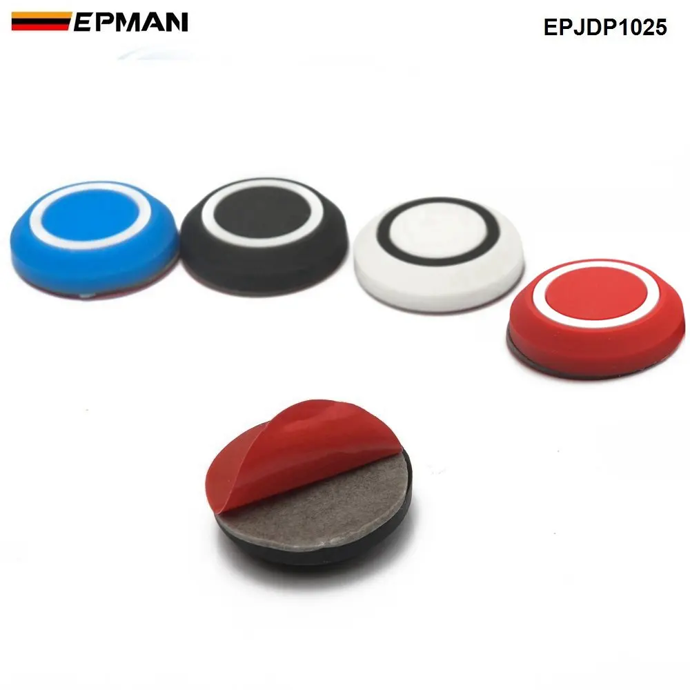 EPMAN 10 шт. анти-натирания формы круглые защитные наклейки защитные накладки для автомобильных дверей угловой Бампер протектор отделка двери защита EPJDP1025