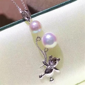 

S925 Sterling Silver Material Pendant Clasp Pearl Pinch Clip Bail Pendant Connectors Bail Beads Jewelry Findings Accessories