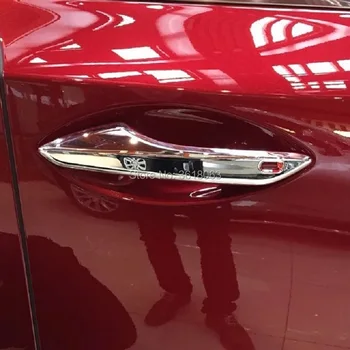 

For Lexus NX NX200 NX200T NX300H 2015 2016 2017 Car ABS Chrome Side Door Handle Catch Cover Trims Protector Styling Accessories