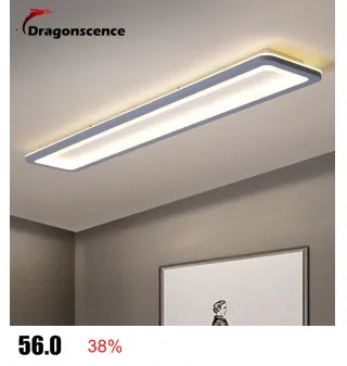 Dragonscence Modern Led Ceiling Lights For Bedroom Kitchen aisle Lights Plexiglass Long Strip Ceiling lamp lighting fixtures