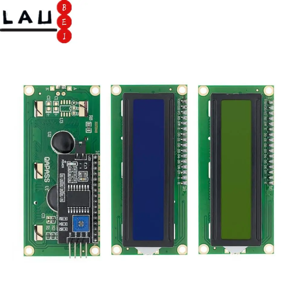 10 шт. ЖК-дисплей 1602 дюйма Φ 16x2 символа PCF8574T PCF8574 интерфейс IIC I2C 5 В | Электронные