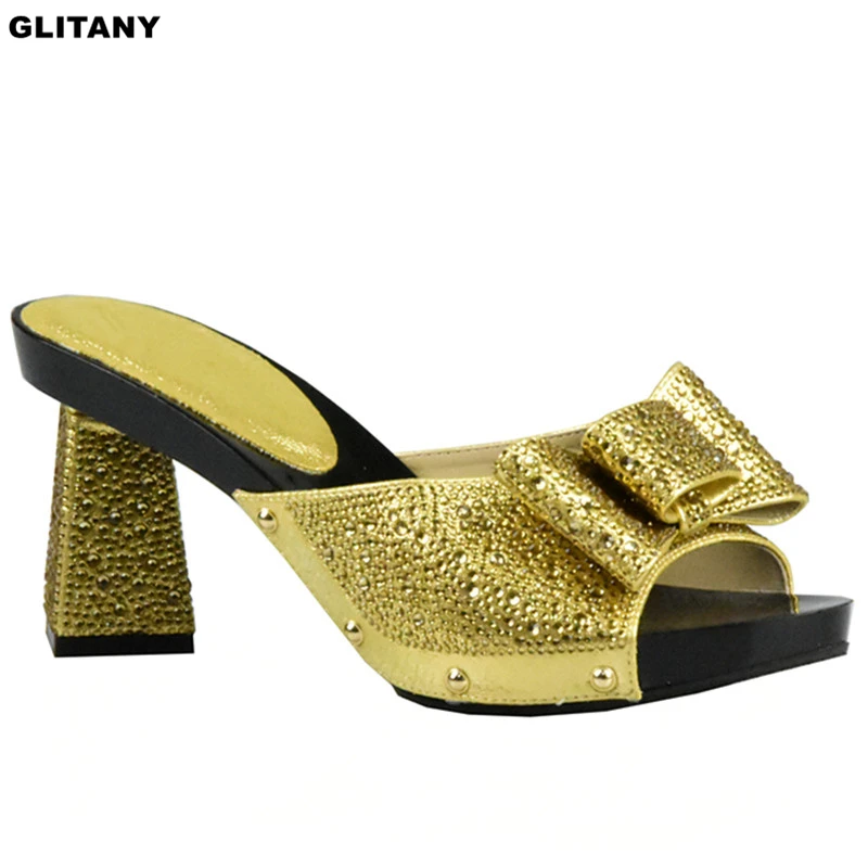 

New Fashion African Pumps Shoe Summer High Heels High Quality African Sandals Heels Pumps African Wedding WomenShoes heels