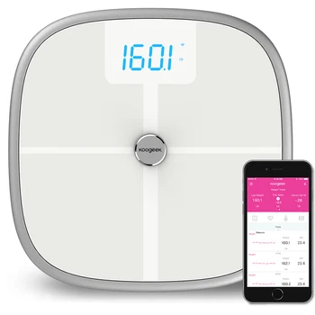 

FDA Approved Smart Health Scale Digital Body Fat Weight Scale WiFi Sync Measures Muscle Bone Mass BMI BMR Smart Weighing Scales