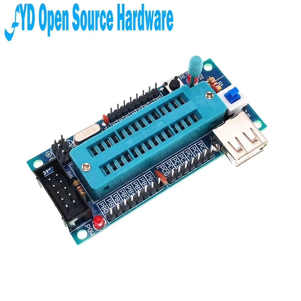 1 шт. ATMEGA8 ATMEGA48 ATMEGA88 макетная плата AVR DIY Kit | Электронные компоненты и