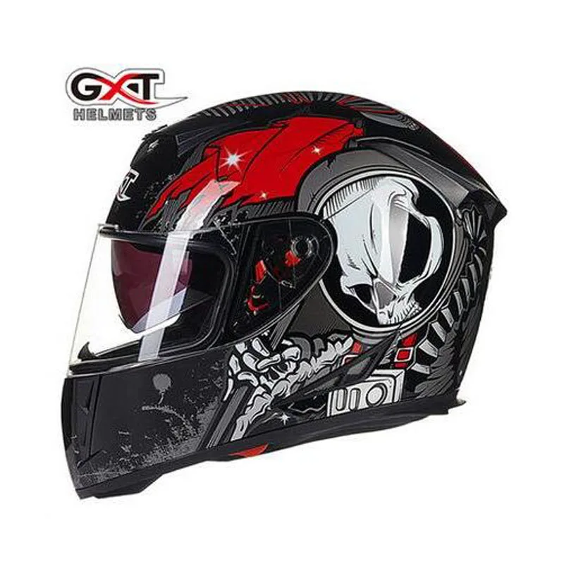 Новый Зимний GXT 358 с двойными линзами мотоциклетный шлем ABS рыцарь защитные шлемы
