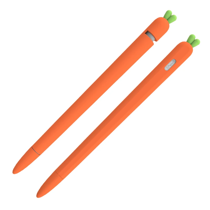 Cute Carrot Silicone Pencil Case For Apple Pencil 2 1 Case For Ipad Tablet Touch Pen Stylus Cartoon Protective Sleeve Cover Buy Cheap In An Online Store With Delivery Price Comparison Specifications