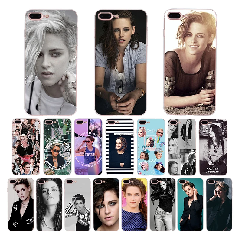 

Kristen Stewart Transparent soft phone case cover for iphone 11 pro max x xr xs 10 6s 6 8 7 plus se 5s 5 TPU Cool Design shell