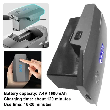 

Aircraft accessories module battery for SG 907 Rechargeable 7.4v 1600mAh RC Drone Battery Spare Parts Accessories