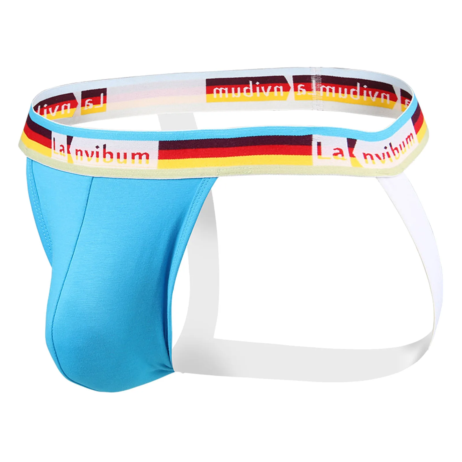 Men's Panties Gay Underwear Sexy Low Waist Letter Print Underpants Cotton Comfortable Breathable