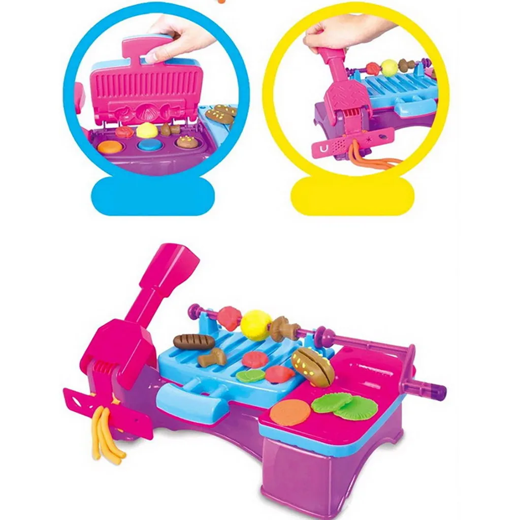 DIY Play Тесто для лепки игрушка пластилин машина плесень Игровой Набор ручной