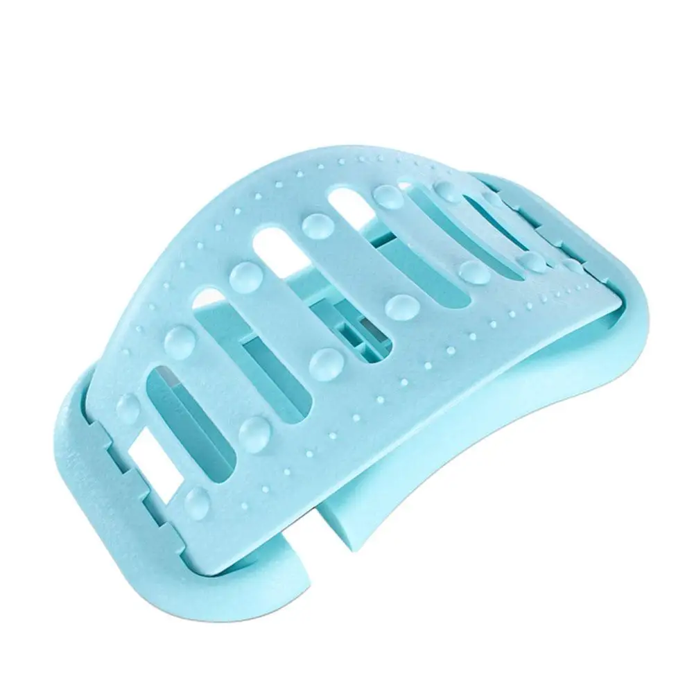 

Multi Level Back Stretch Equipment Massager Magic Stretcher Fitness Lumbar Support Relaxation Spine Pain Relief Device