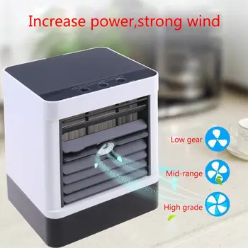 

Desktop Electric Air Cooler Portable Air Conditioner USB Fan for Home Dormitory Office USB Cooling Air Conditioning Fan