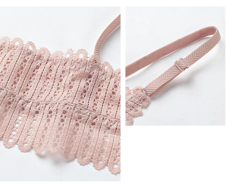 CINOON French Lace Front Closure Bra And Panties Set Women Sexy Lingerie Set Push Up Bralette Embroidery Underwear Brassiere (13)