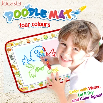 

Cute Animals Water Maigc Doodle Mat with Pen 38.5X29CM Reusable Drawing Carpet for Baby Coloring Painting Board Children Gifts