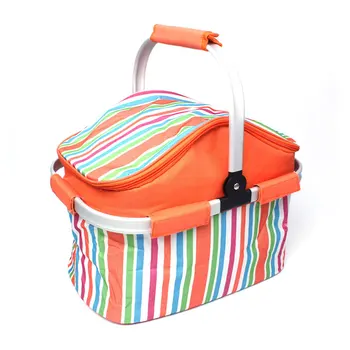 

Portable Insulated Thermal Cooler Bento Lunch Box Tote Picnic Storage Bag Pouch