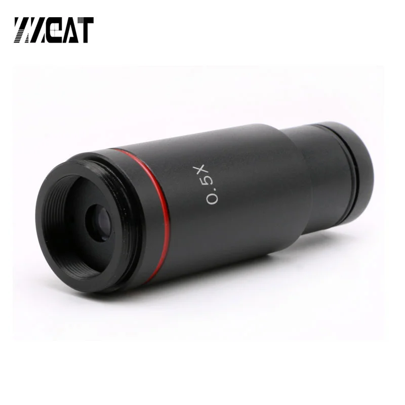 Adaptador de microscopio de montaje en C, lente de reducción ocular electrónica de 23,2mm, lente Adaptador de microscopio de montaje en C, lente de reducción ocular electrónica de 23,2mm, lente