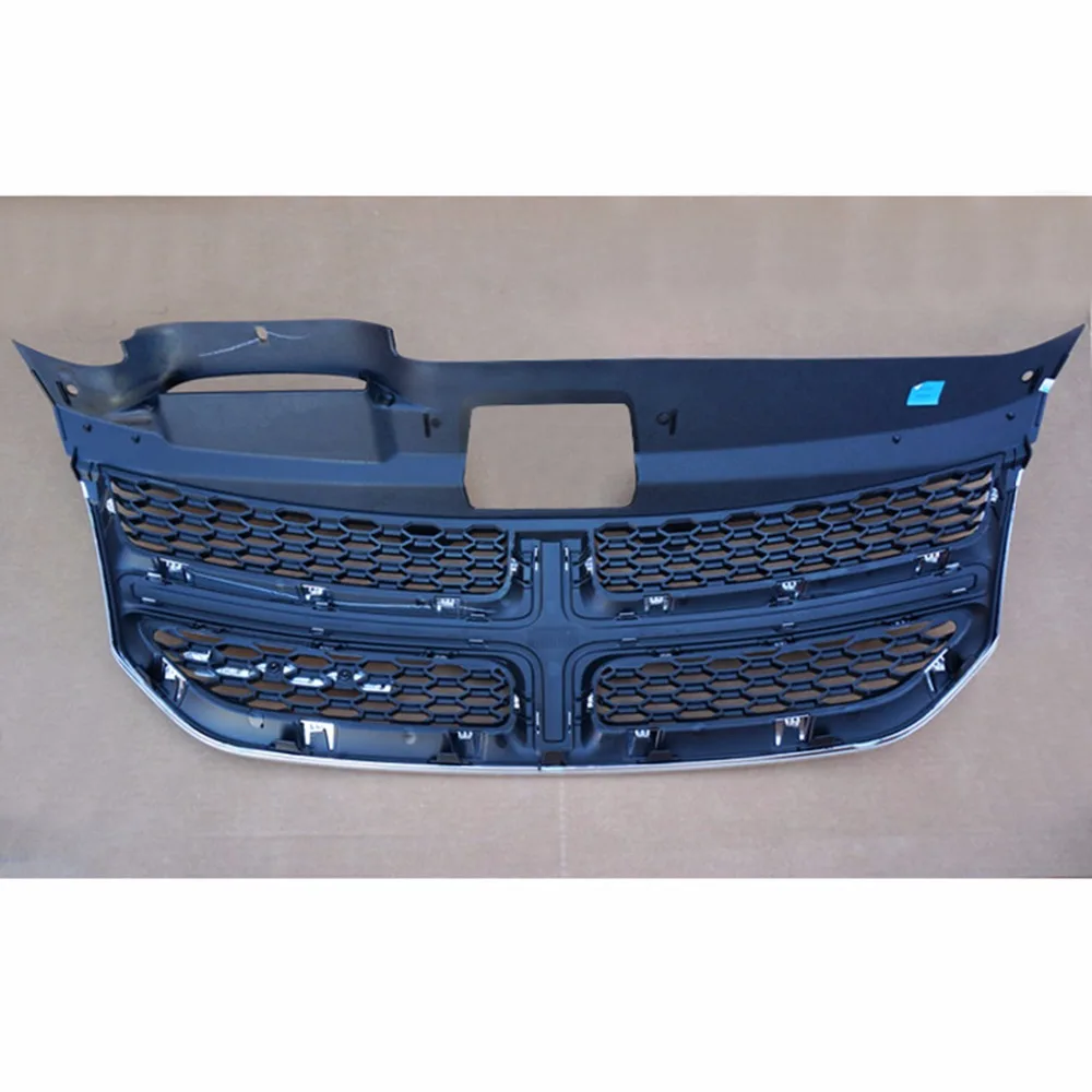 ABS Front Centre Grille Mesh Grill Cover [QPA378] For Dodge Journey 2011 2012 2013 2014 2015