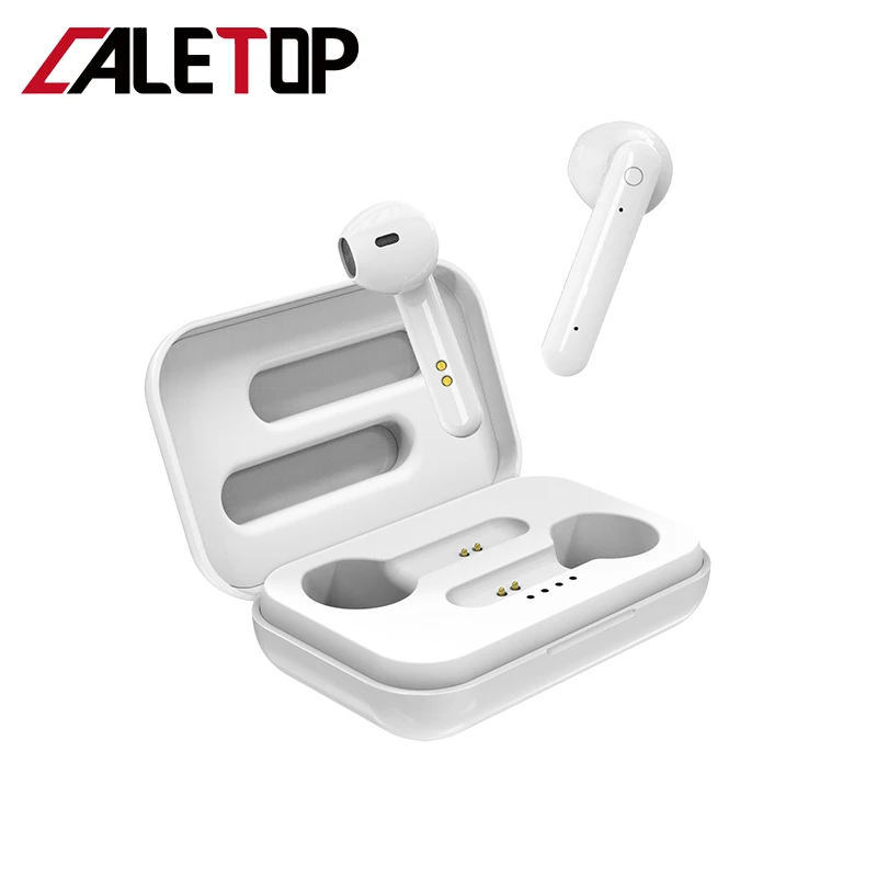 

CALETOP TWS Bluetooth 5.0 Earphone Hifi 3D Sound Earbud with Microphone Handsfree Binaural Calling Touch Control Noise Reduction