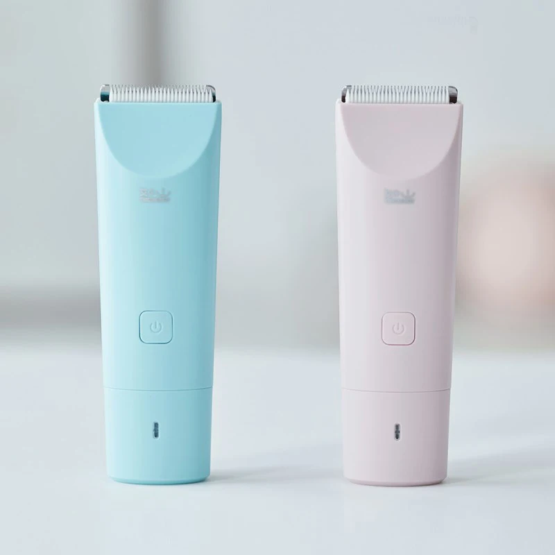 Rushan Baby Hair Clipper Children Hair Trimmer Mute Silent Motor R Angle Cutter Head Ipx 7 Waterproof