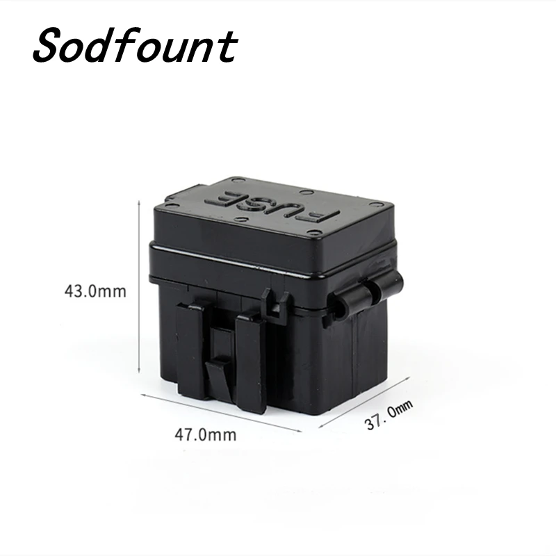 4方向リレーヒューズボックスアセンブリ,1キット,8台の端子台,自動車