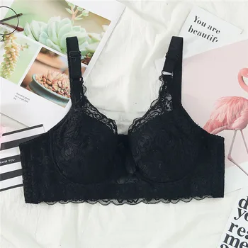 

Sexy Lace Ladies Bra Thin Bras For Women Underwear Brassiere Sexy Lingerie Bh Brasier Mujer