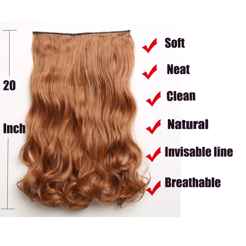 AISI волосы на заколках, накладные волосы, светильник, каштановый блонд, волнистые волосы для женщин, Жаростойкие синтетические волокна, вечерние