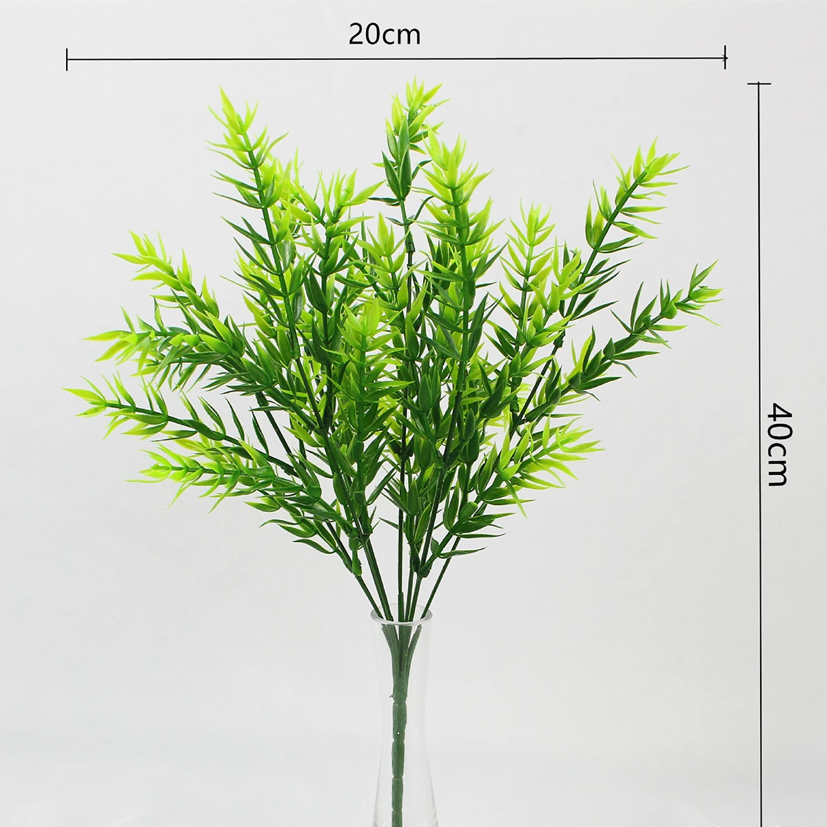7 вилок водная трава пластиковые искусственные растения зеленая трава пластиковый папоротник искусственный цветок для свадьбы украшение дома настольные декорации
