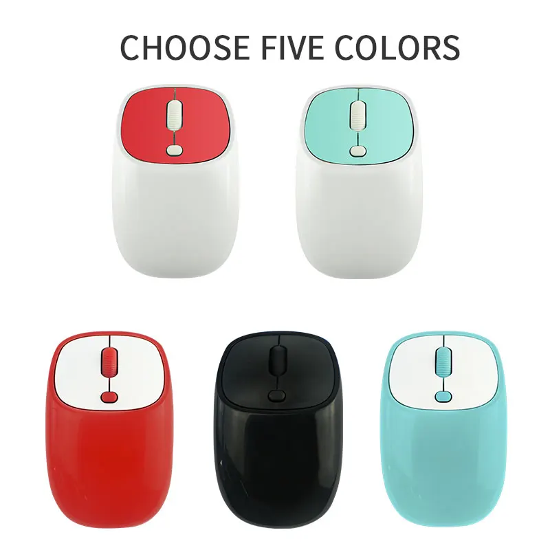

Bts new desgin 2.4G wireless mouse colorful protable mouse for girls 10M usb receiver silent computer mouse for laptop desktop