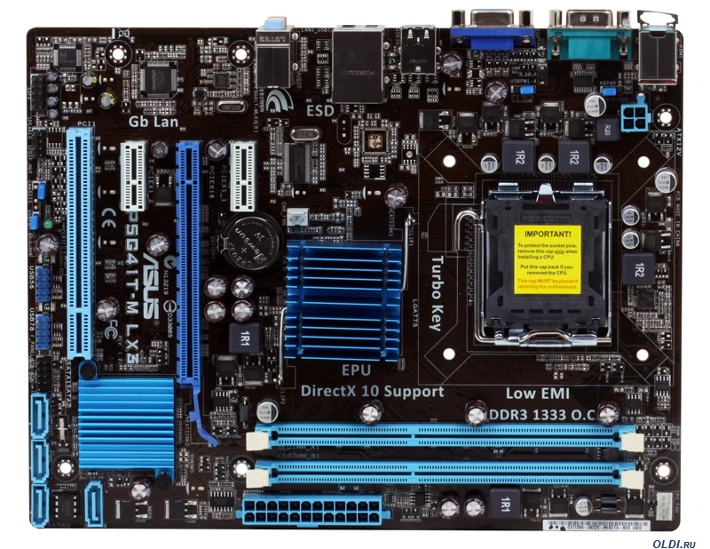 Asus P5G41T M LX3 LGA 775 Motherboard DDR3 Intel G41 Support Core 2 Extreme Quad Duo Processors