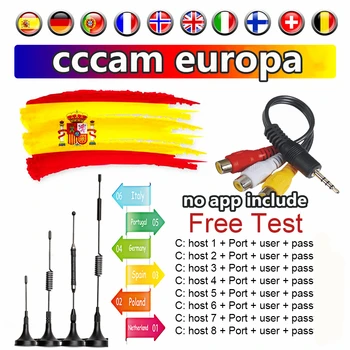 

Hungary Stable Cccam Europa Poland 8Clines Osccams Server Free for DVBS2 Enigma2 Zgemma H9 Satellite cccam europa no app include