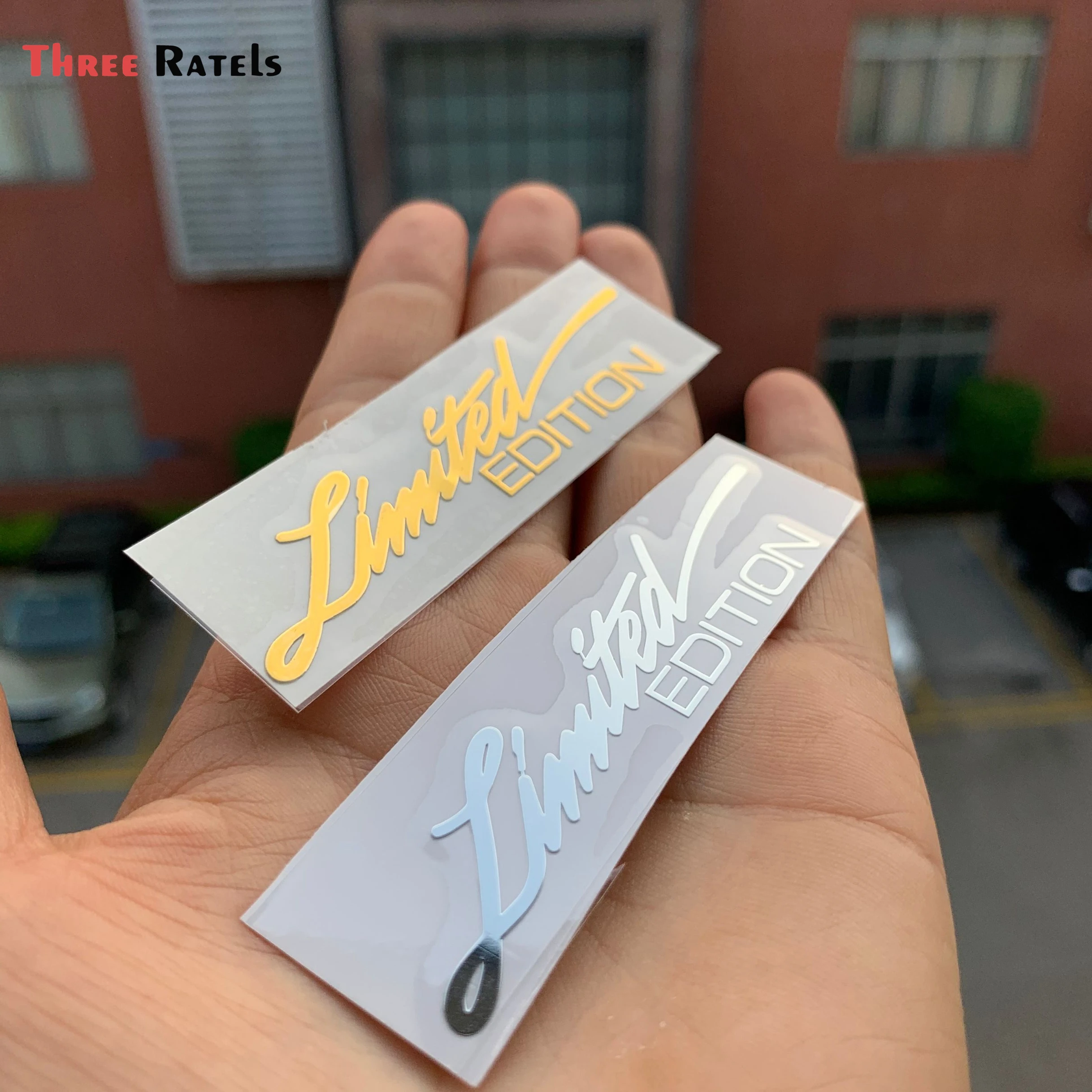 Три Ratels MT 057 #7 5x1 8 см limted эмблема edition Творческий 3D металлические наклейки для