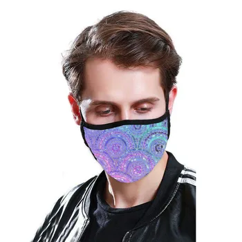 

Outdoor Mouth Face Cover Pollution Cute Dinosaurs Reusable Facemask Children Anti-Dust Half Face Topmask Filters Mascarillas