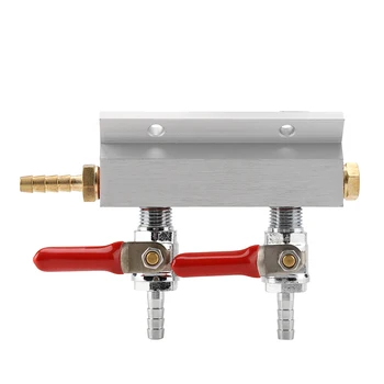 

Muti-way Home Co2 Air Gas Manifold Distribution Splitter Beer 2 Way