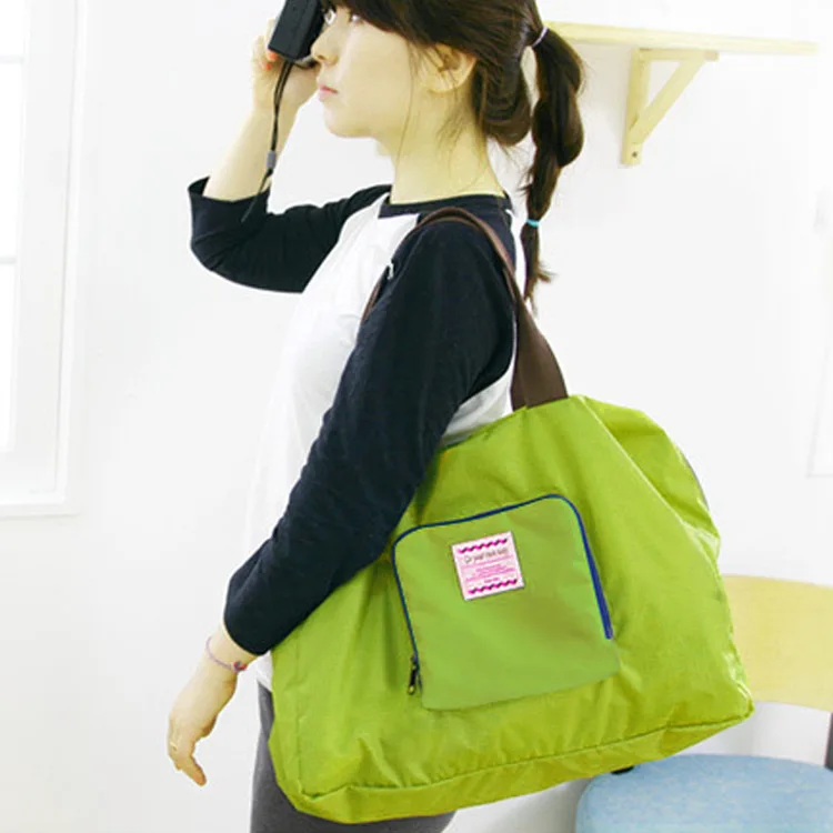 

Korean-style Foldable Storgage Bag Multi-functional Shopping Bag Shoulder Bag Folding Bag