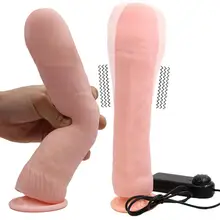 Yema 10.24 Inch Lembut Besar Dildo Silikon Fleksibel Penis Dildo Besar Mini Peluru Vibrator Dewasa Seks Mainan untuk Wanita Dewasa(China)