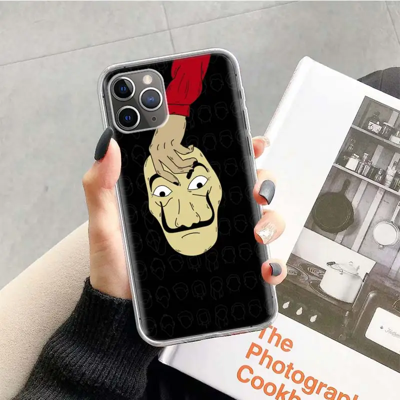 Чехол для телевизора La Casa De Papel для Apple iphone 11 Pro XS Max XR X 7 8 6 6S Plus 5 5S SE 10 десять подарочных силиконовых чехлов для телефона