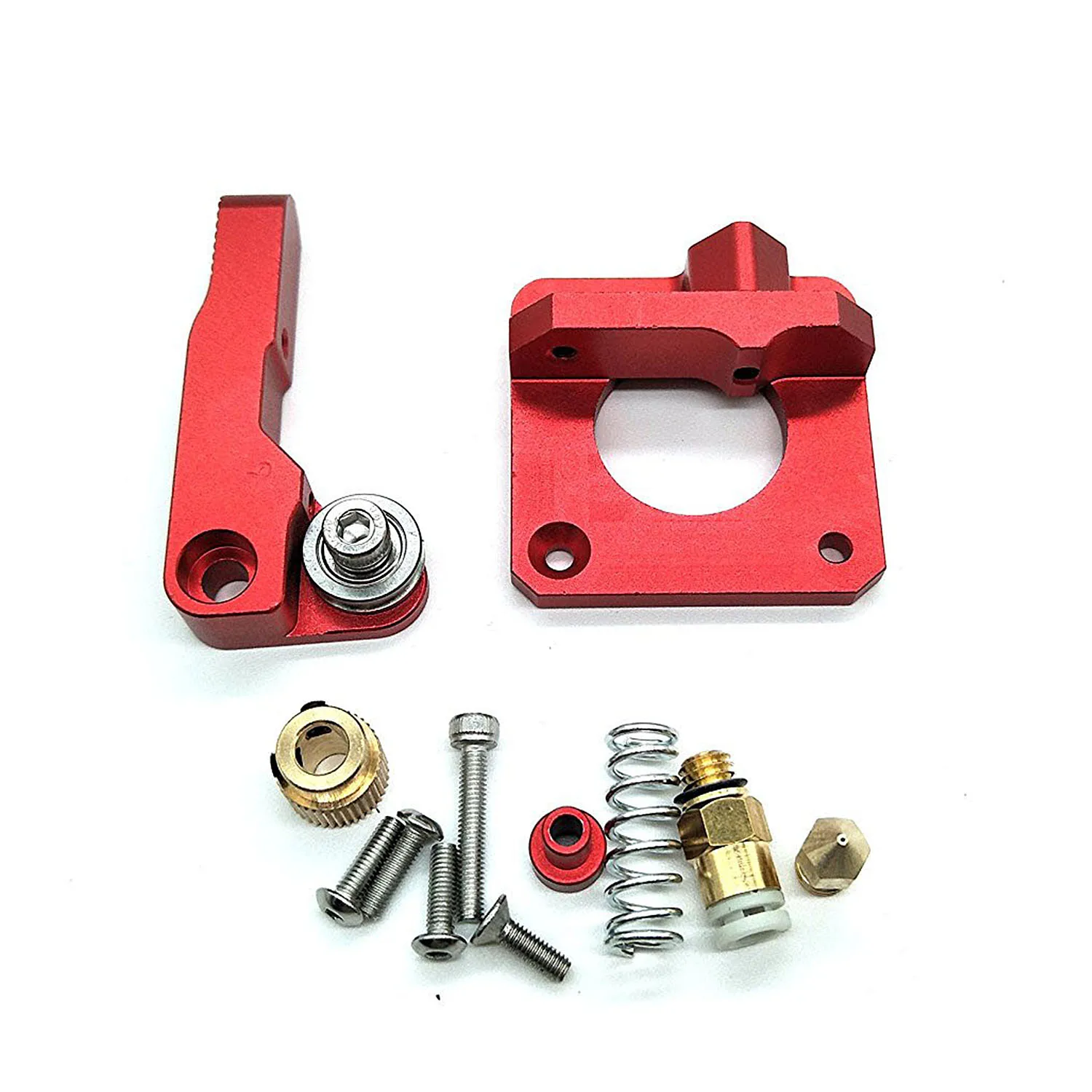 

CR-10 Extruder Upgraded Replacement, Aluminum MK8 Drive Feed 3D Printer Extruders for Creality CR-10, CR-10S, CR-10 S4, CR-10